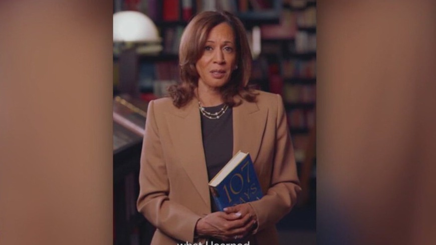 Former Vice President Kamala Harris announces her upcoming memoir
