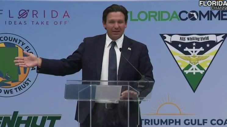 Gov. DeSantis, Lt. Gov. Collins speak in Santa Rosa County