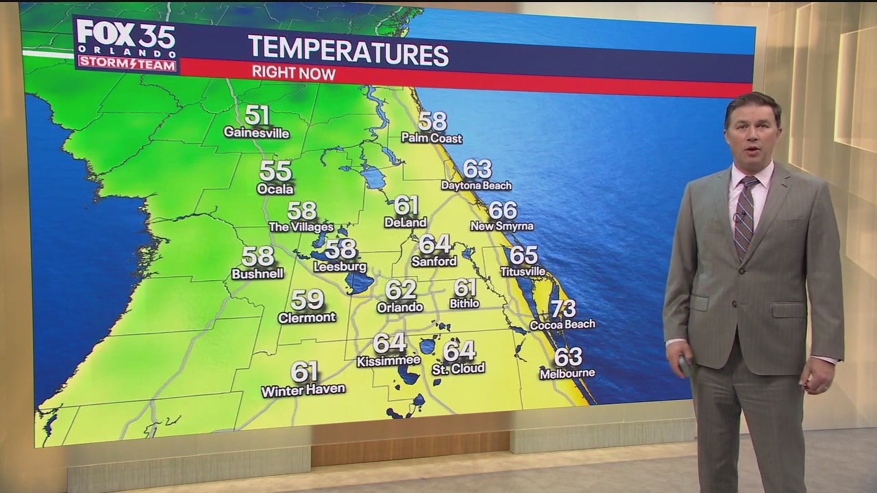 Orlando Weather AM Forecast: November 5, 2025