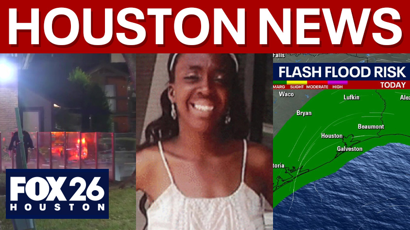 Houston news today: 5-year-old girl drowns; tropical low brings rain