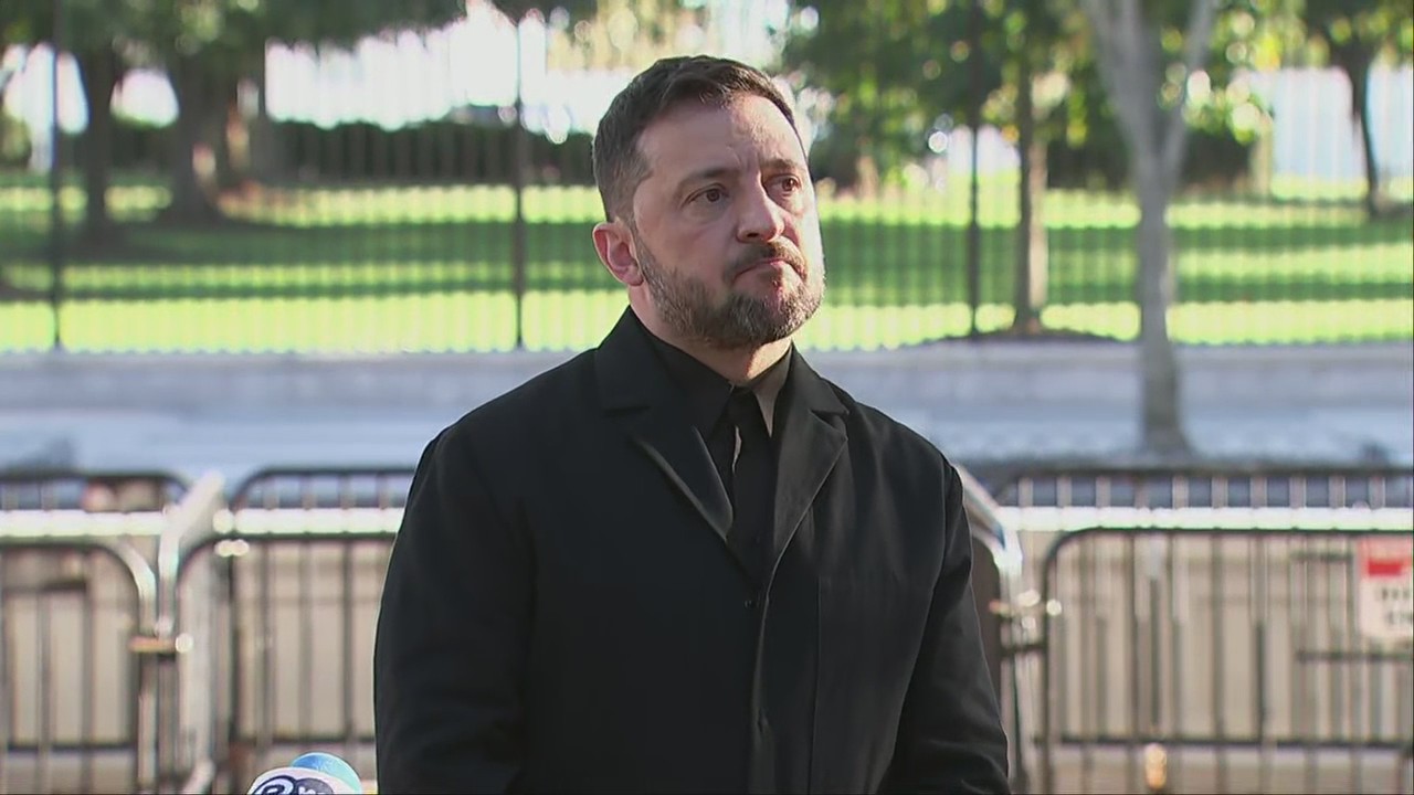 President Zelenskyy speaks after meeting with Trump