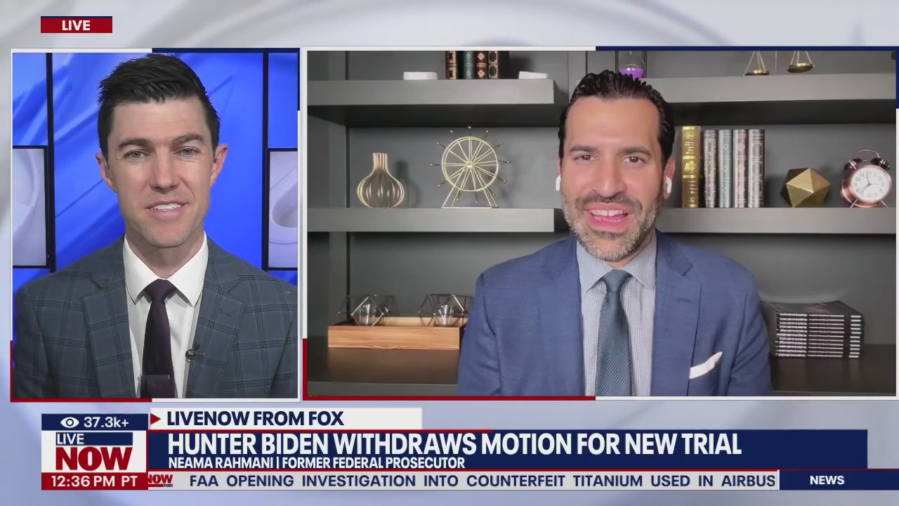 Hunter Biden withdraws motion for new trial