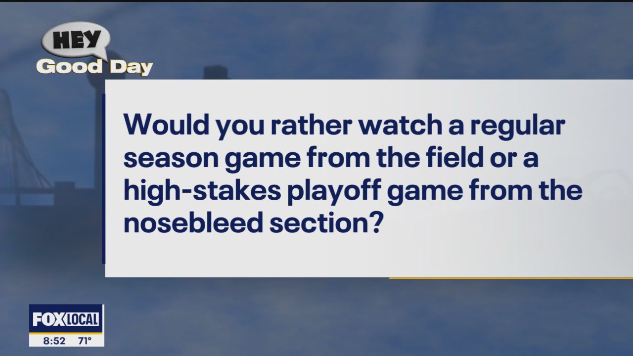 Hey Good Day: Football-themed questions