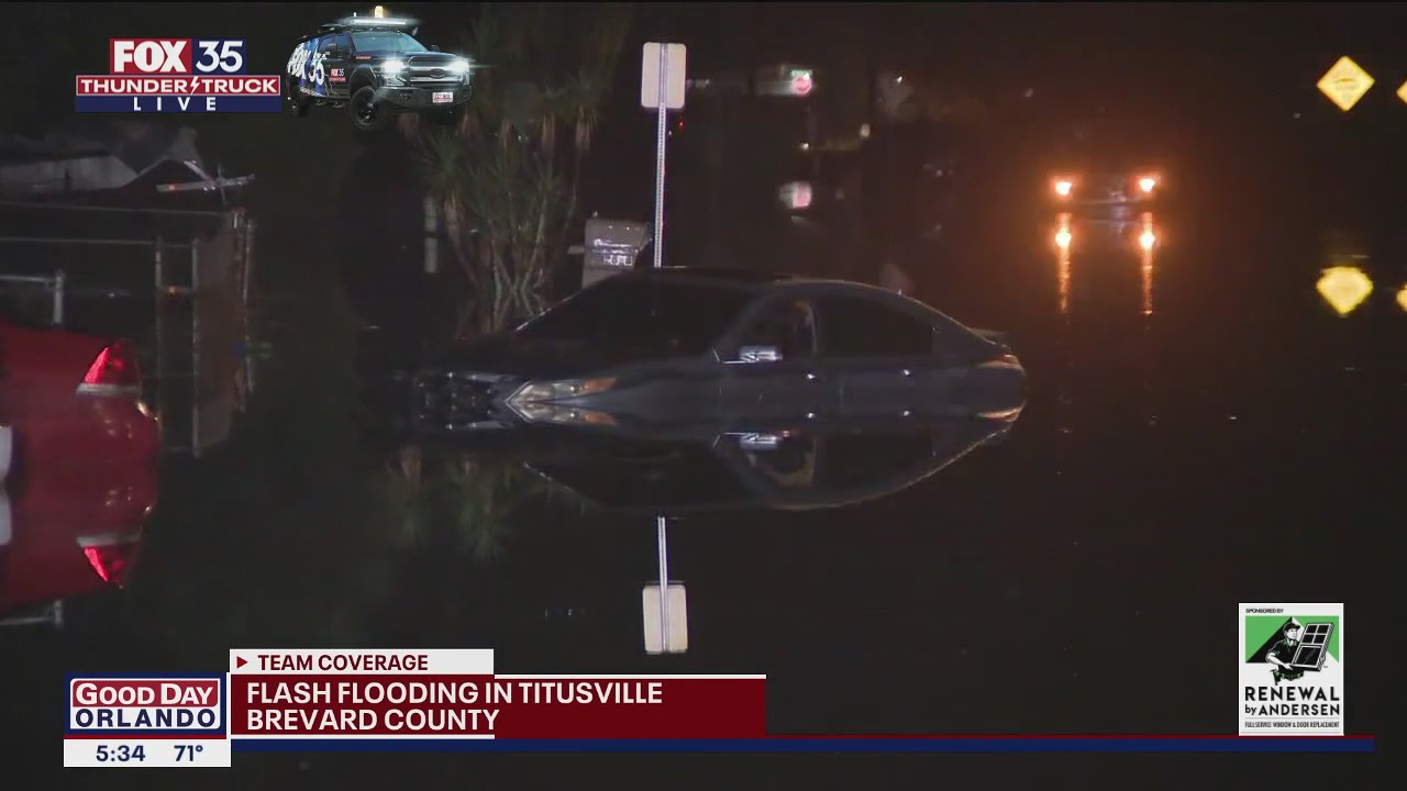Flooding in Titusville