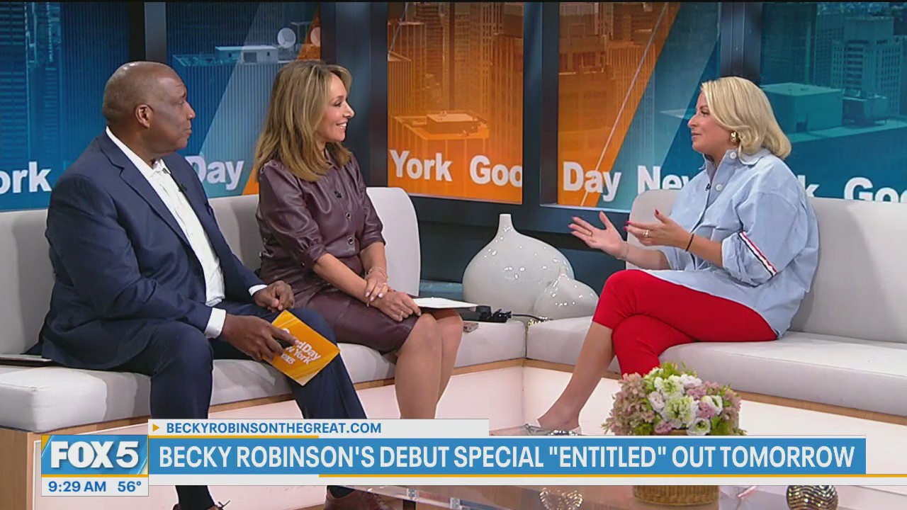 Becky Robinson debuts new special 'Entitled'