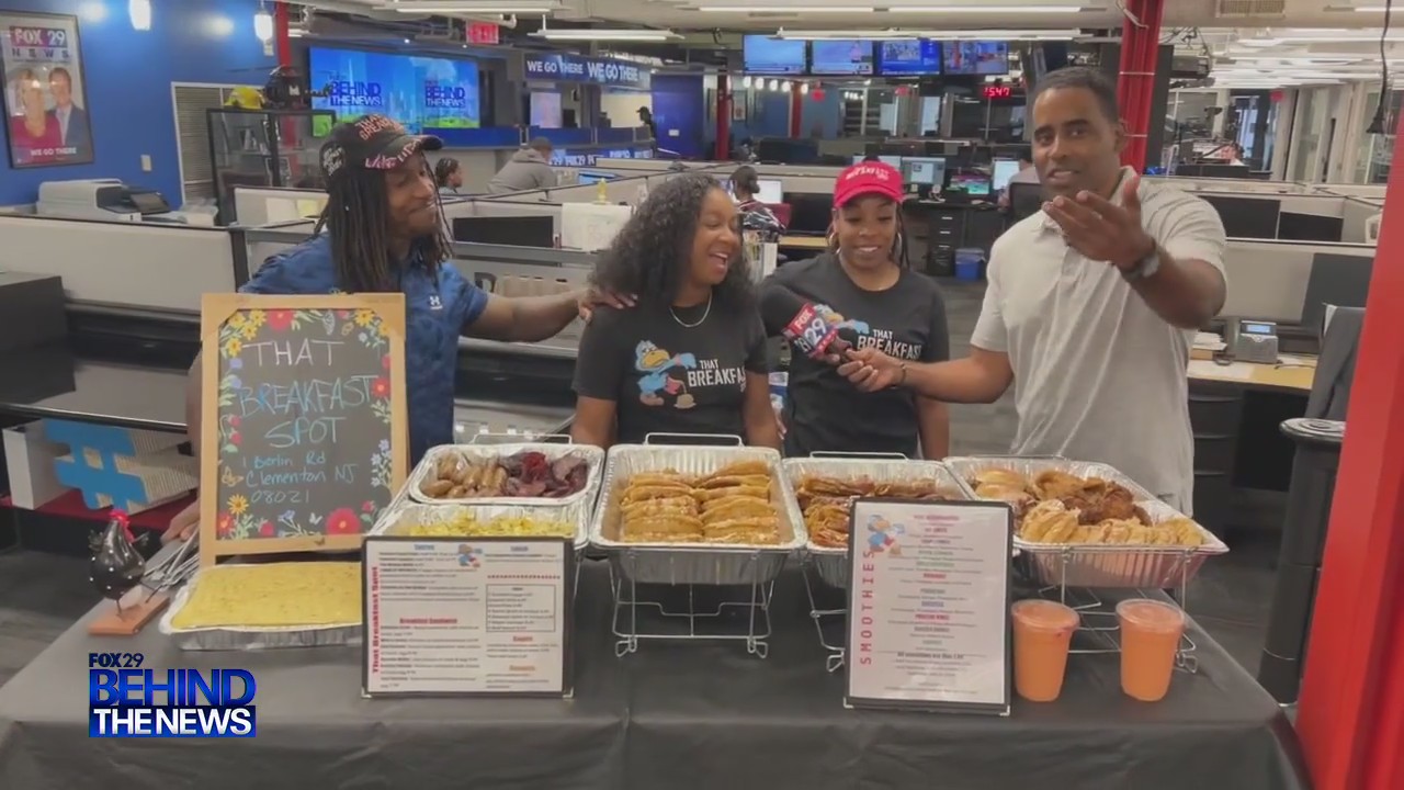FOX 29 Behind The News: What's For Dinner? - The Breakfast Spot