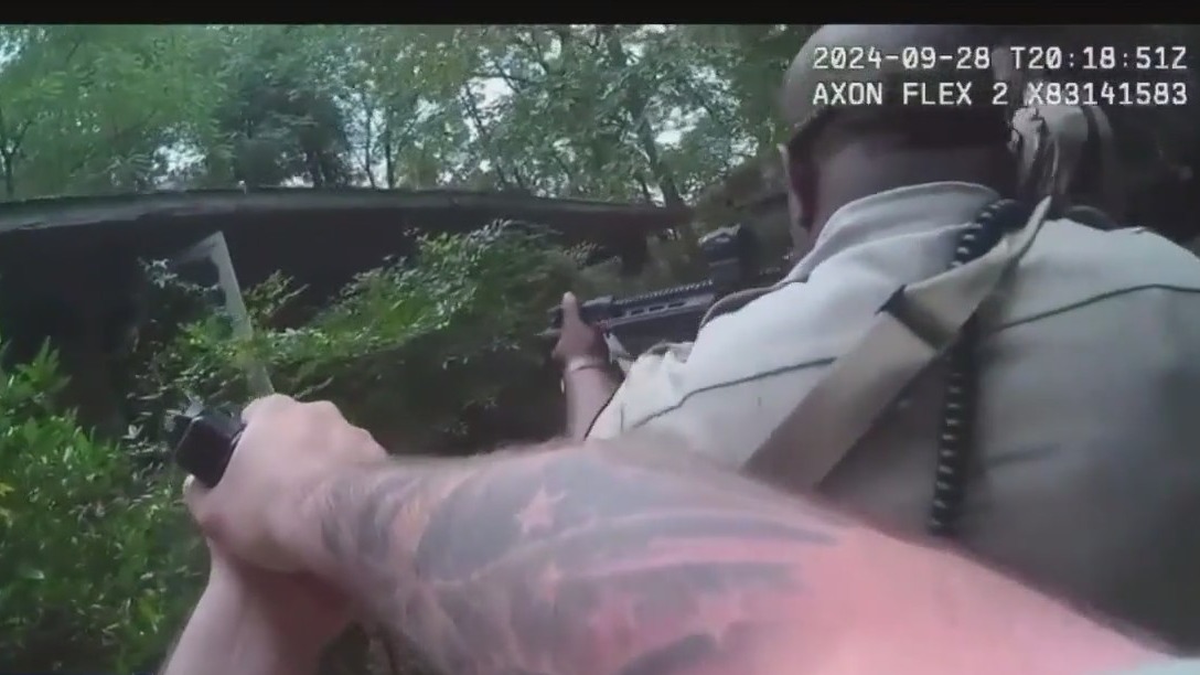 Suspect burglar caught in the act