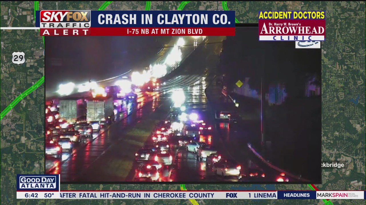 Crash in Clayton County Thursday morning