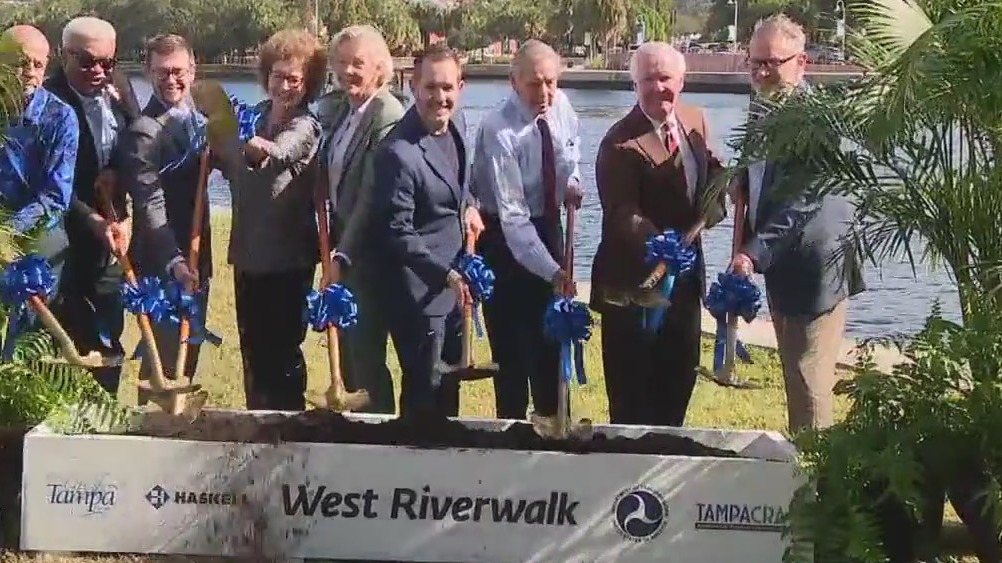 West Riverwalk expansion project begins in Tampa