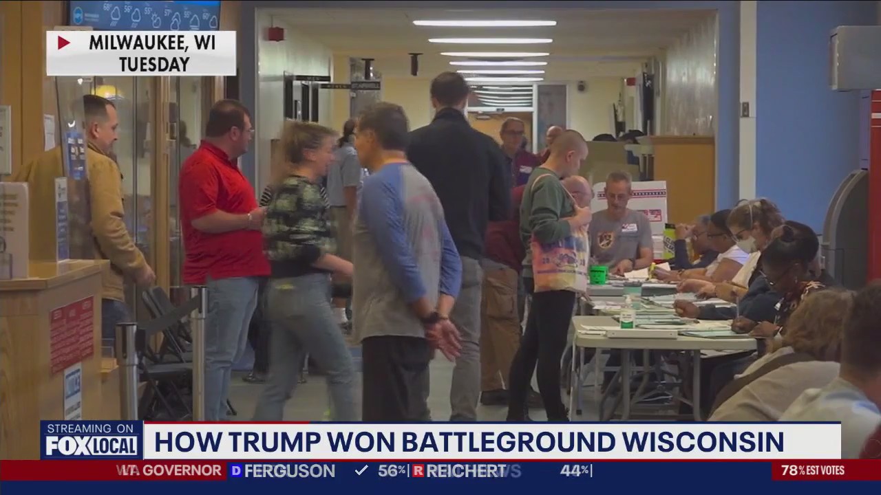 How Trump won battleground Wisconsin