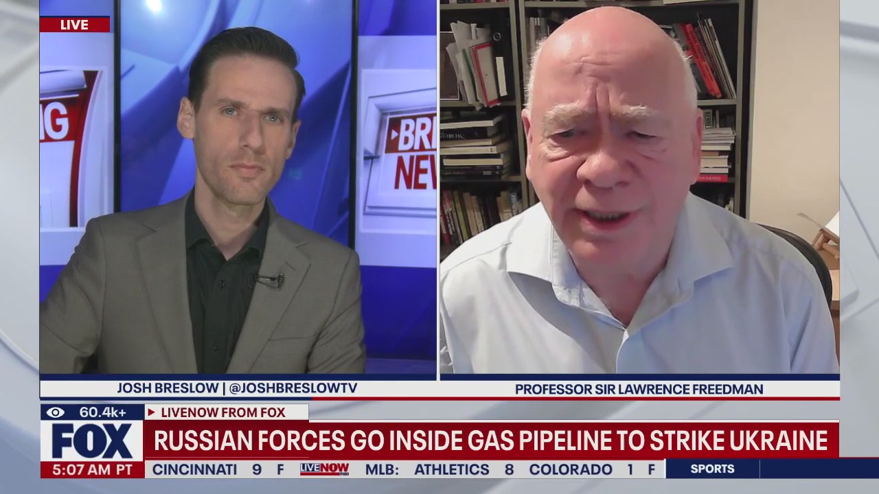 Russian forces go inside gas pipeline to hit Ukraine