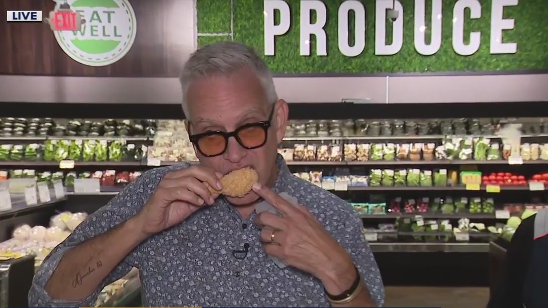 Ruben tries fried chicken ice cream