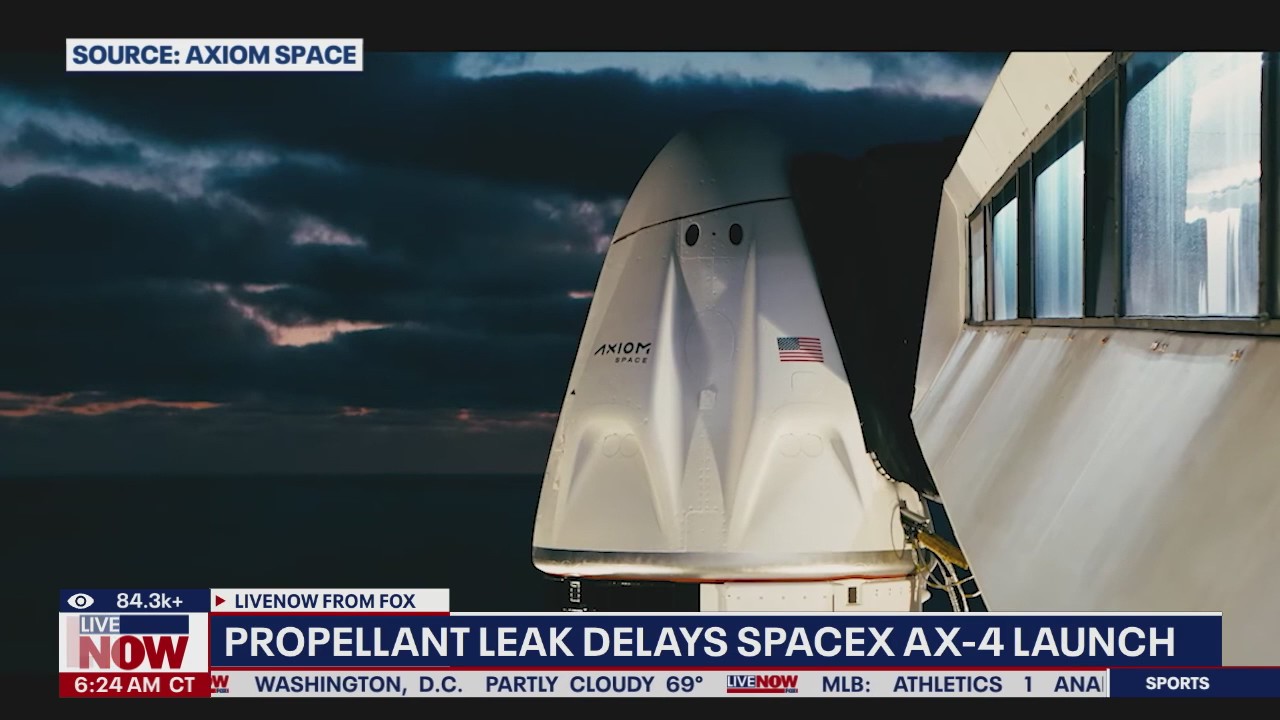 Axiom launch scrubbed after leak