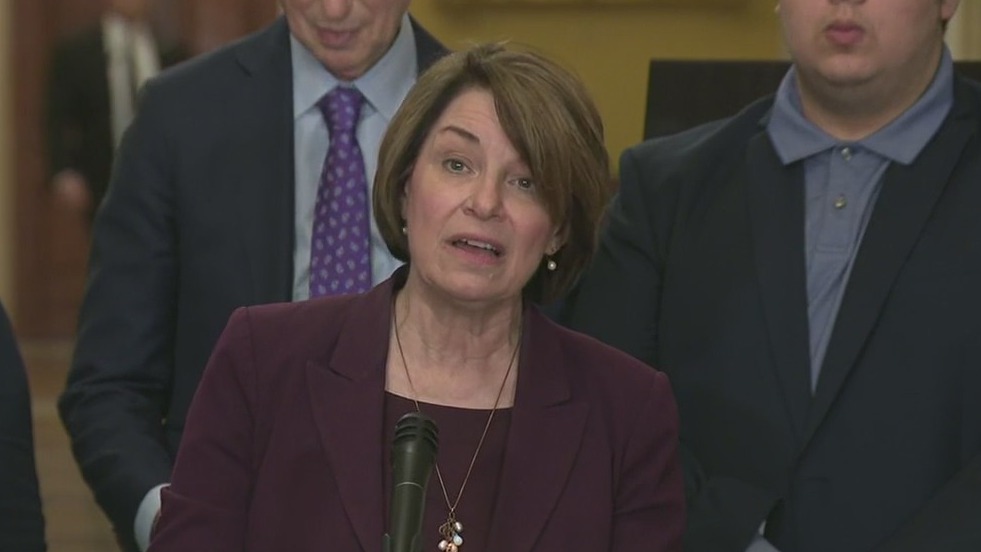 Sen. Klobuchar: 'Devastating' weekend in MN