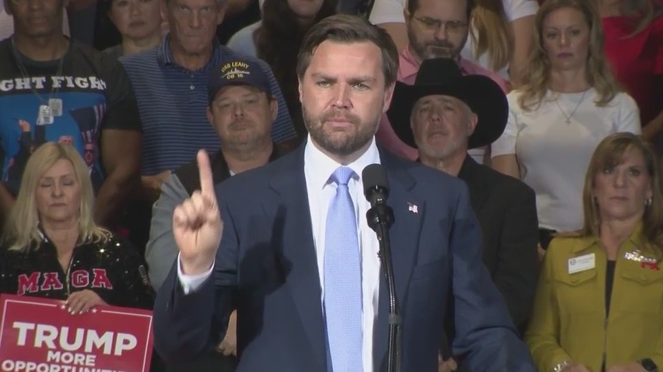 JD Vance rallies voters in Atlanta