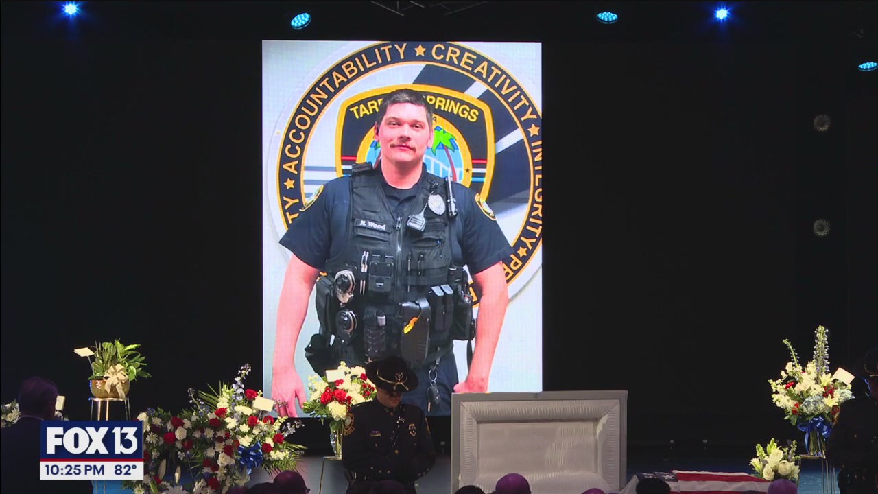 Tarpon Springs fallen officer remembered