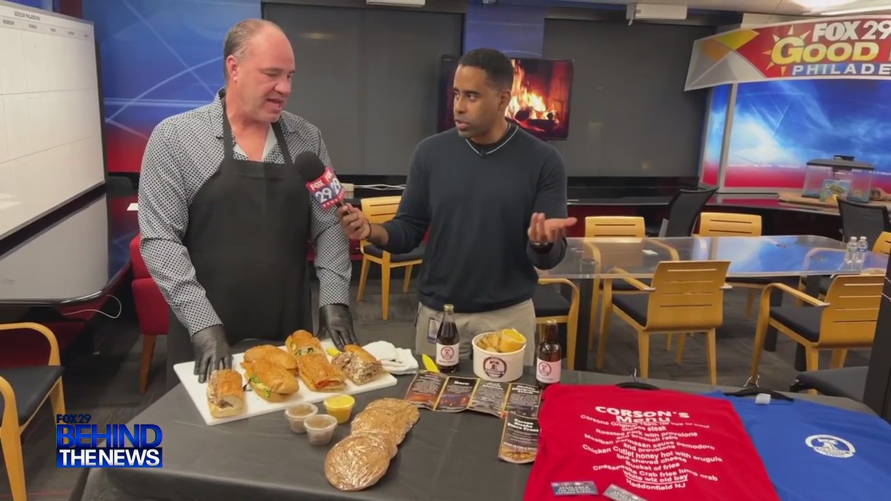 FOX 29 Behind The News: What's For Dinner? - Corson's Steaks