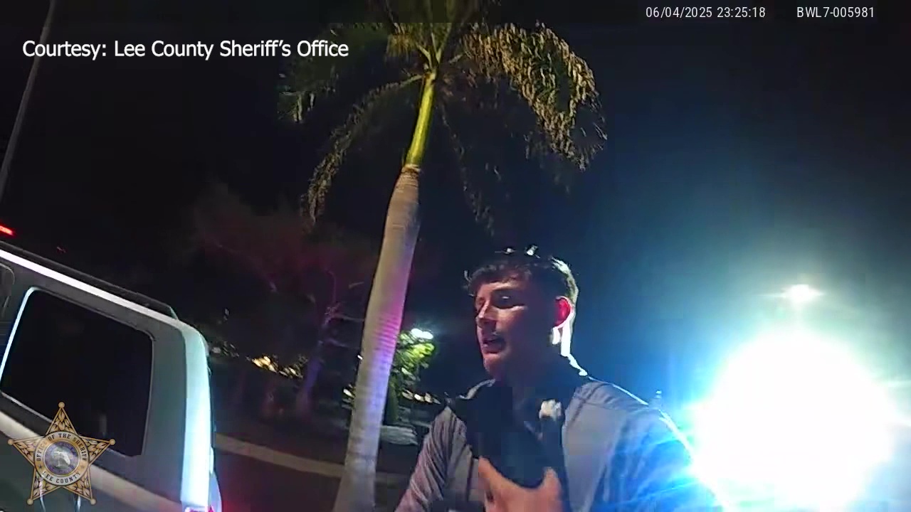 Kitten found in road saved by deputy & driver