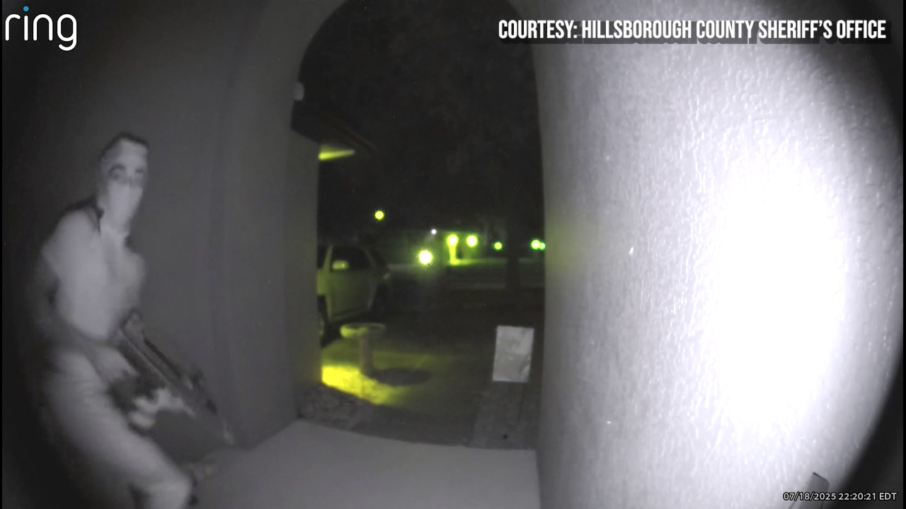 Juvenile seen kicked door, firing airsoft gun at Riverview home