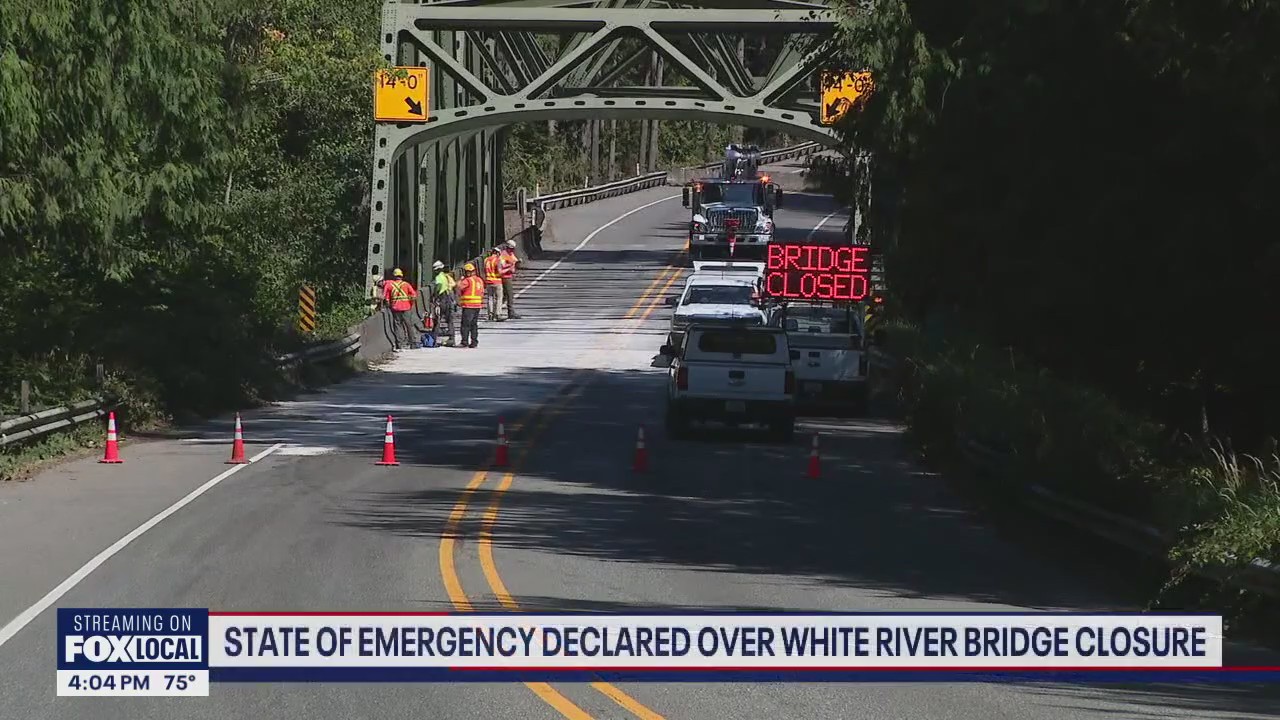 Gov. Ferguson declares emergency over White River Bridge closure