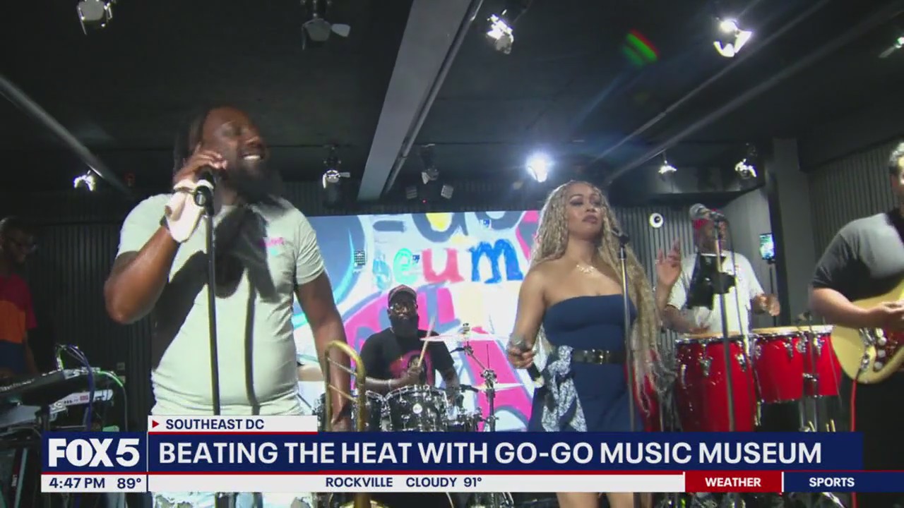 DC beats the heat with go-go music and trips to local pools