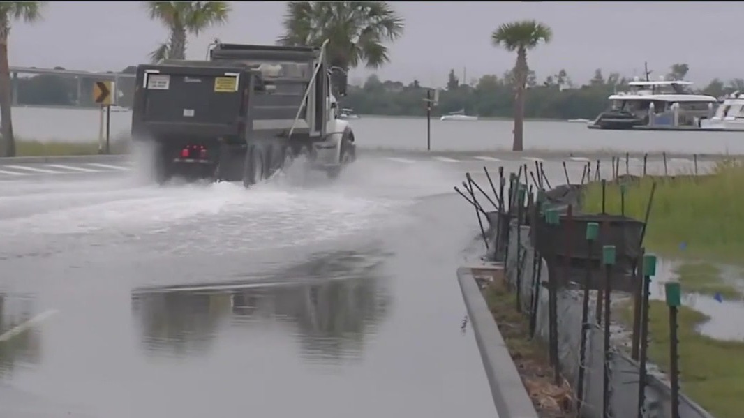 ‘King tides’ bring flooding to coastal areas
