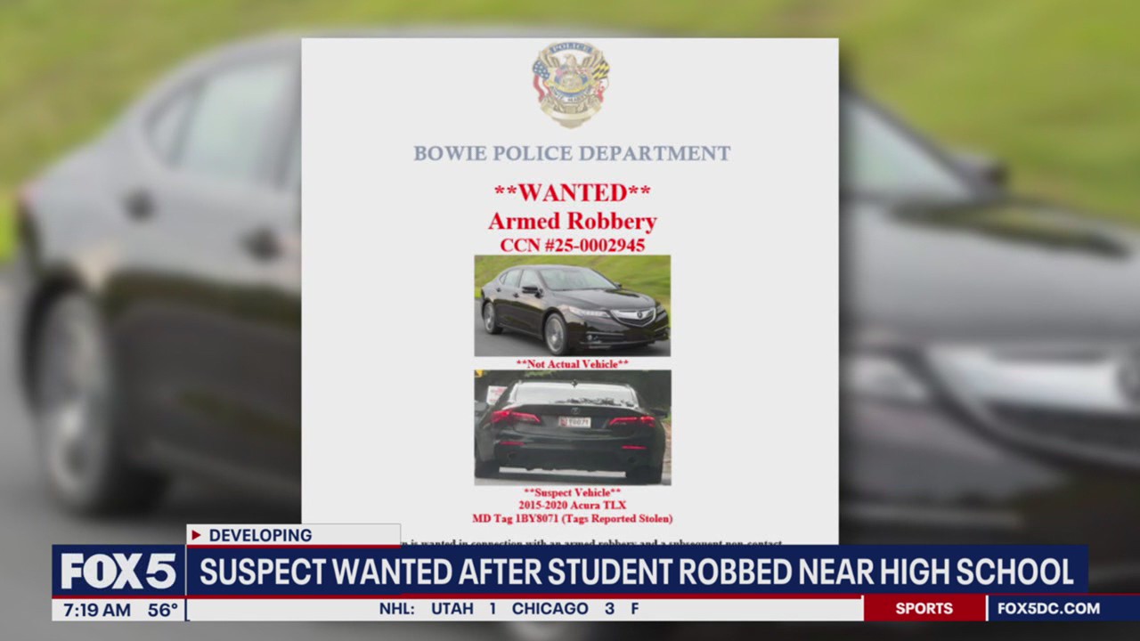 Student robbed of Moose Knuckles jacket at gunpoint in Bowie