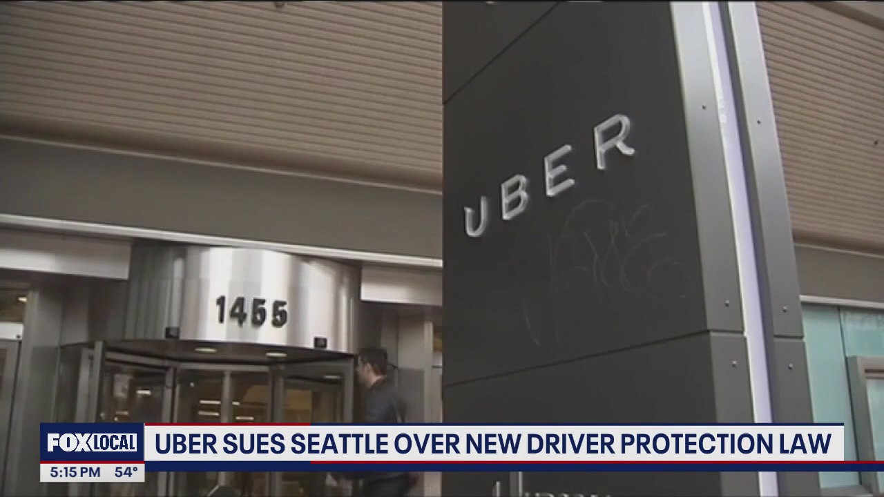 Uber sues Seattle over new driver protection law
