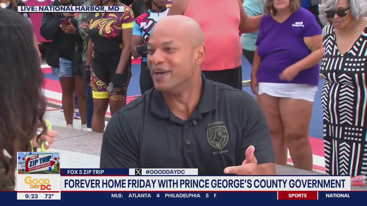 Forever Home Friday with Gov. Wes Moore: National Harbor