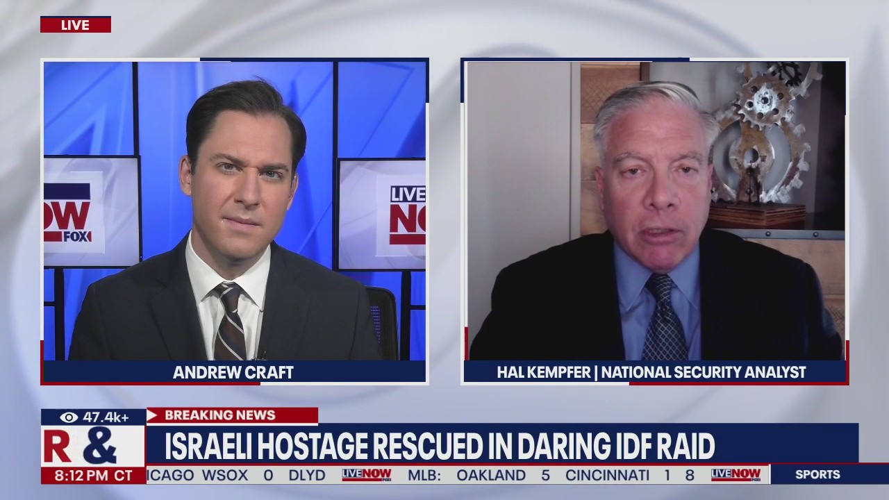 Israeli hostage rescued in IDF raid