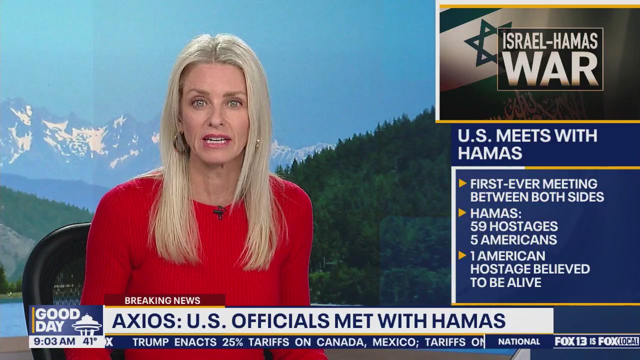US meets with Hamas for the first time