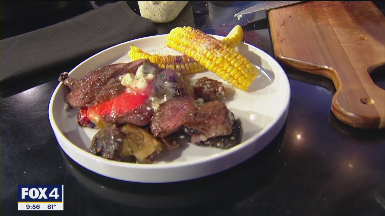 Wagyu flat iron steak recipe from Dee's Table