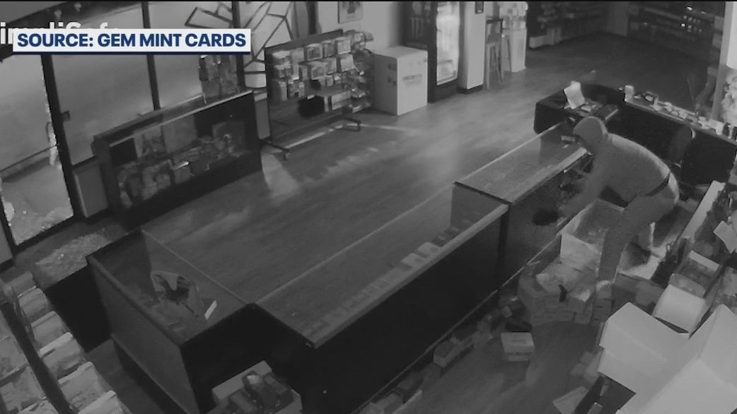 Thief steals $30K in Pokémon cards from Florida store