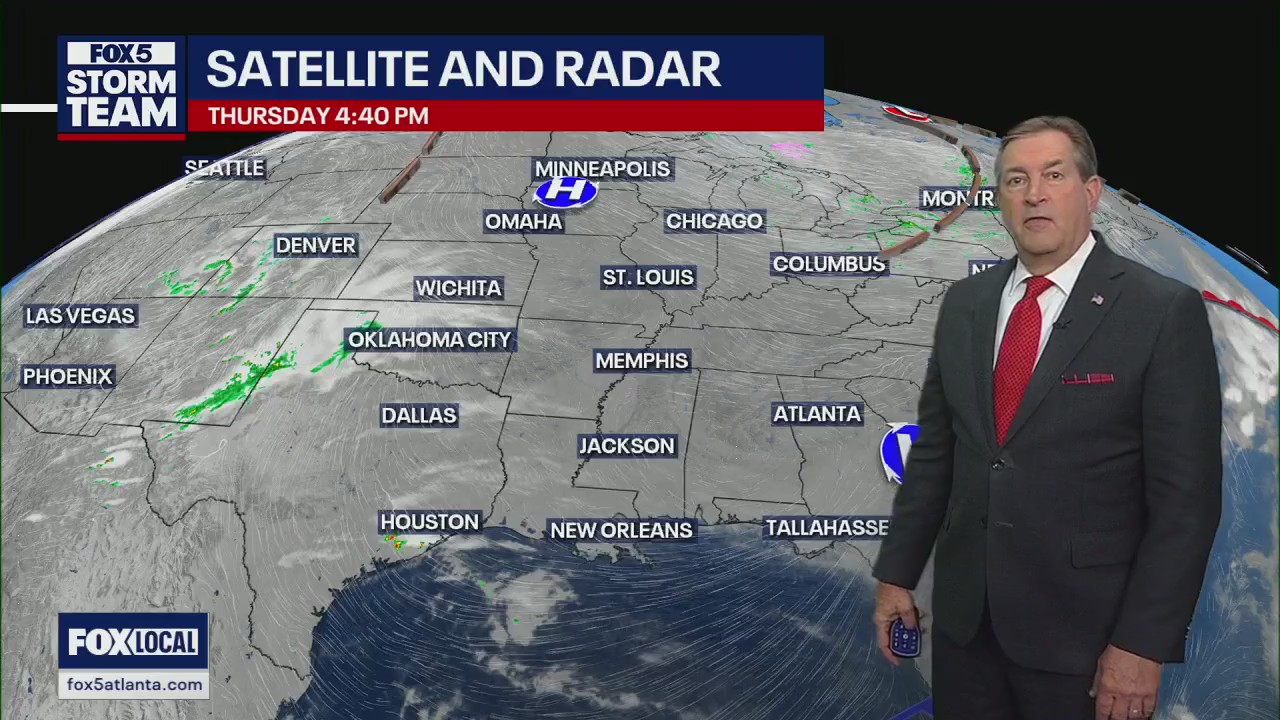 Thursday evening forecast