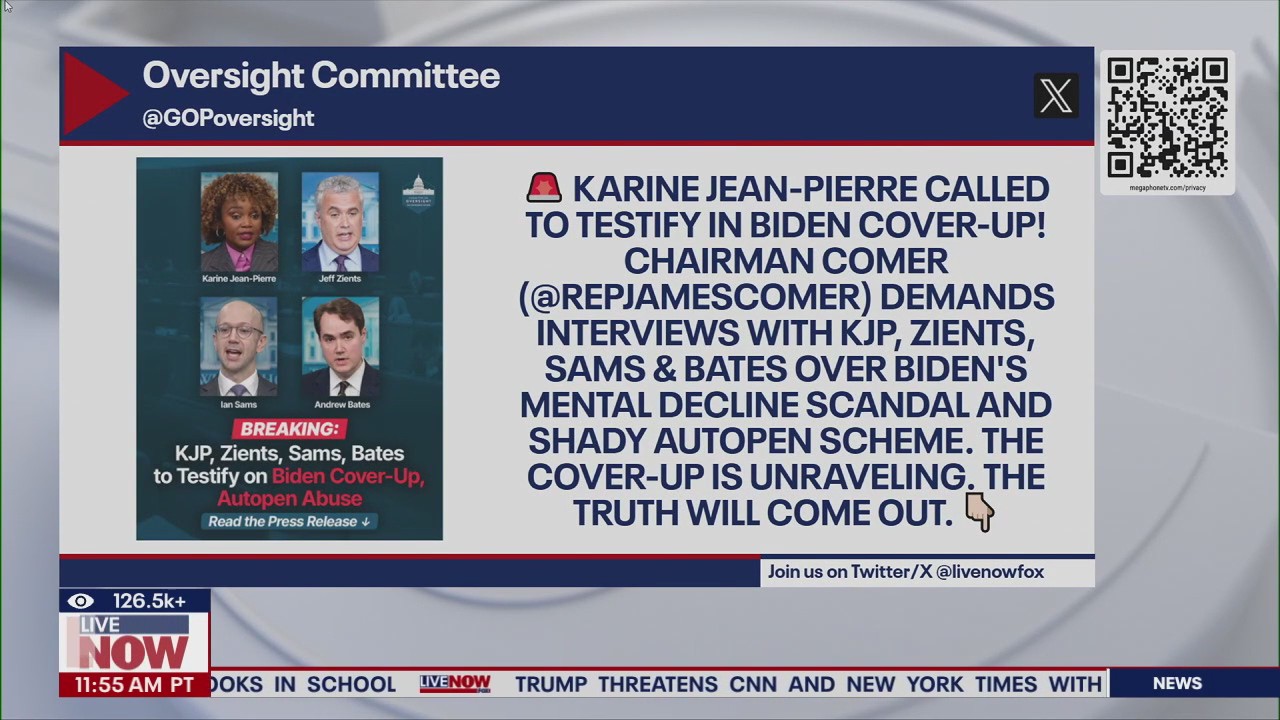 GOP lawmakers: Karine Jean Pierre called to testify