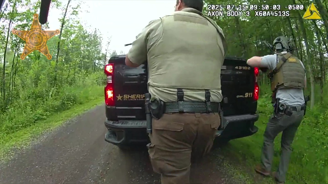 Bodycam video of northern MN shootout
