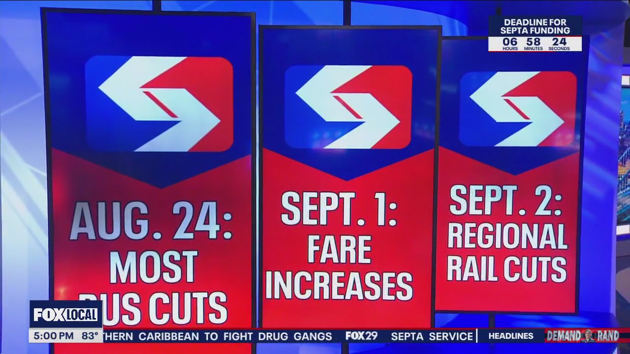 SEPTA gears up for major service cuts before tonight's deadline