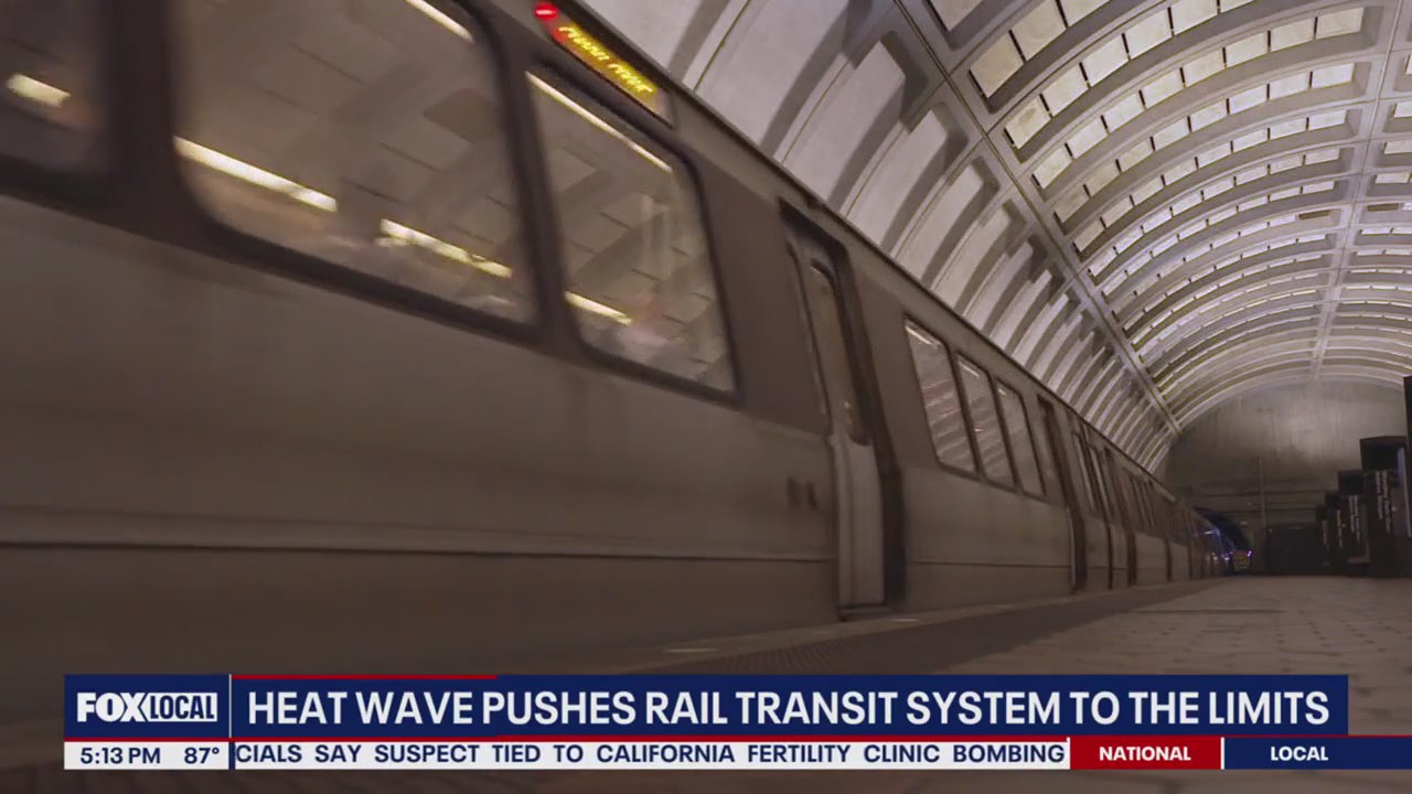 Why are there train delays when it's hot out?