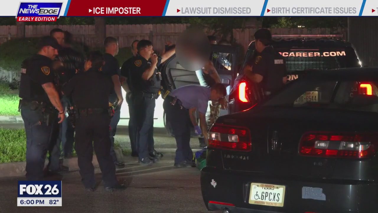ICE imposter arrested in Houston for staging robberies