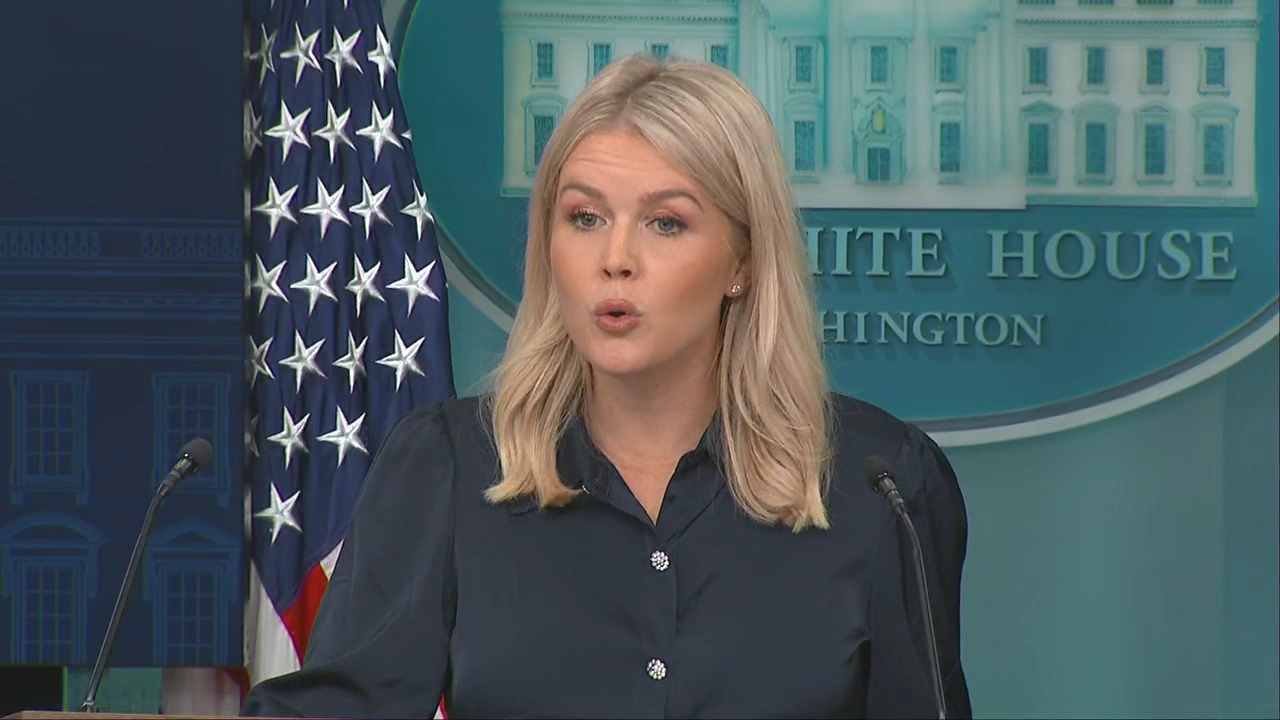 White House press briefing with Karoline Leavitt