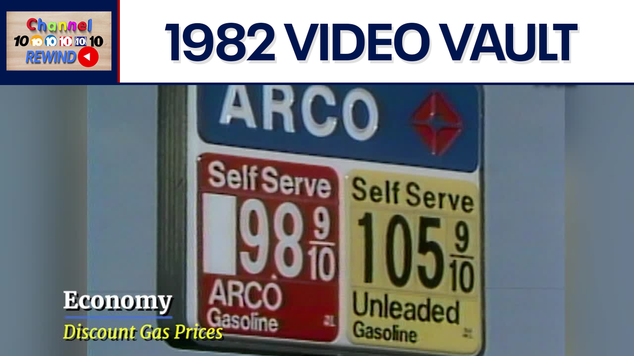 Channel 10 Rewind: 1982 - Gas for under a buck | Video Vault