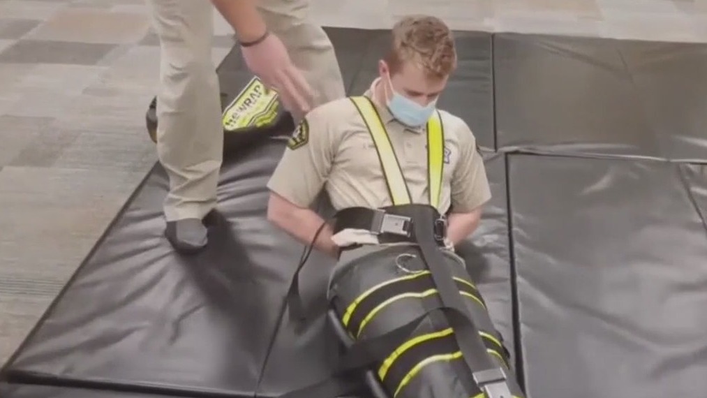 ICE's use of California-made restraints, or WRAPS, raises concerns