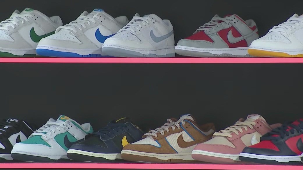 Shoe giveaway for metro Atlanta students