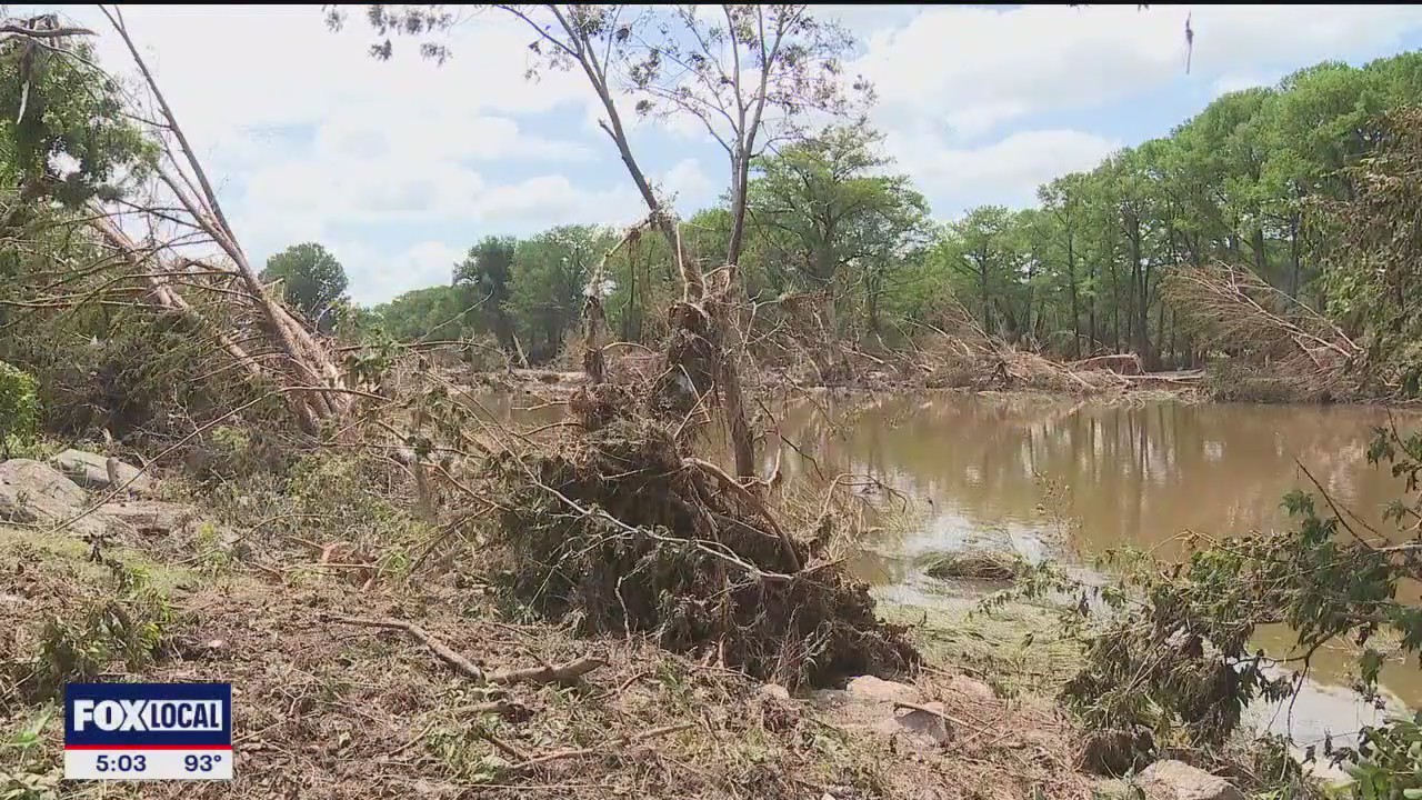 Veterans lead Texas flood recovery efforts in Ingram