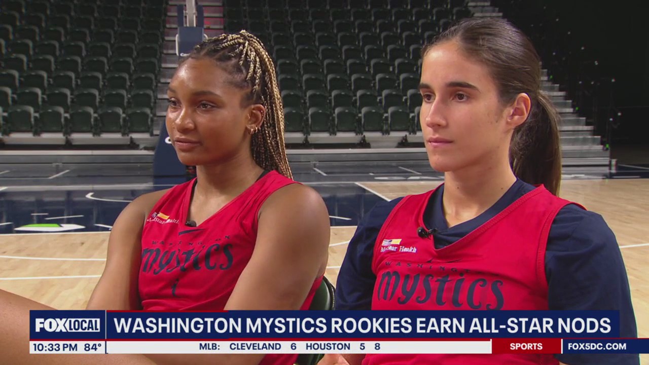 Mystics’ star duo Kiki Iriafen and Sonia Citron to play in WNBA All-Star game