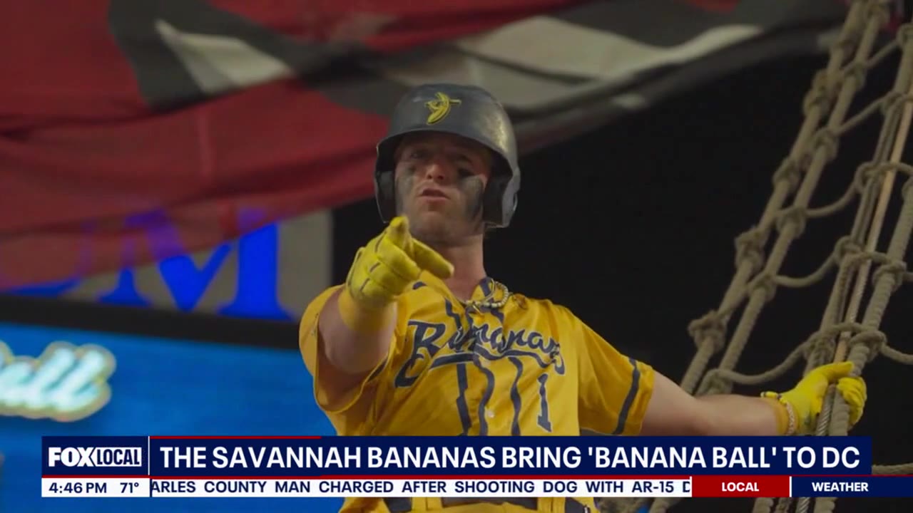 The Savannah Bananas brings 'banana ball' to DC