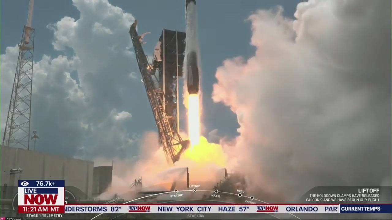 WATCH: SpaceX launches 23 Starlink satellites