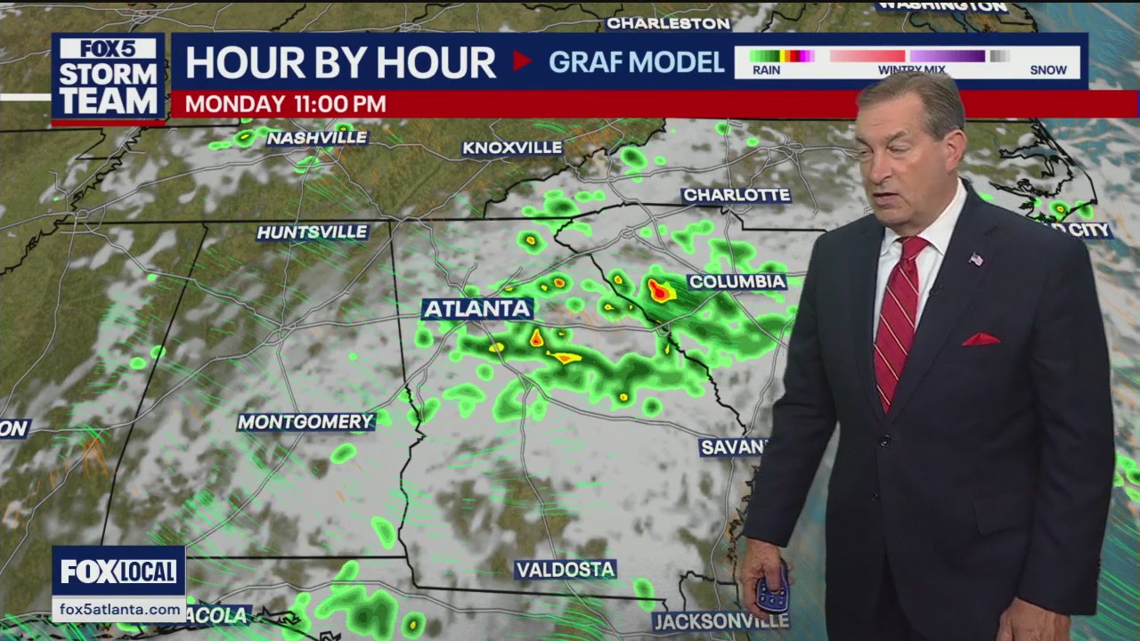 Monday night forecast