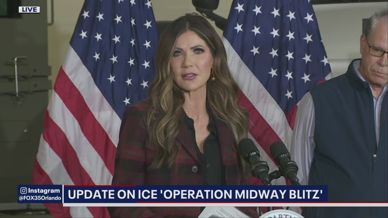 Kristi Noem talks ‘Operation Midway Blitz’ update
