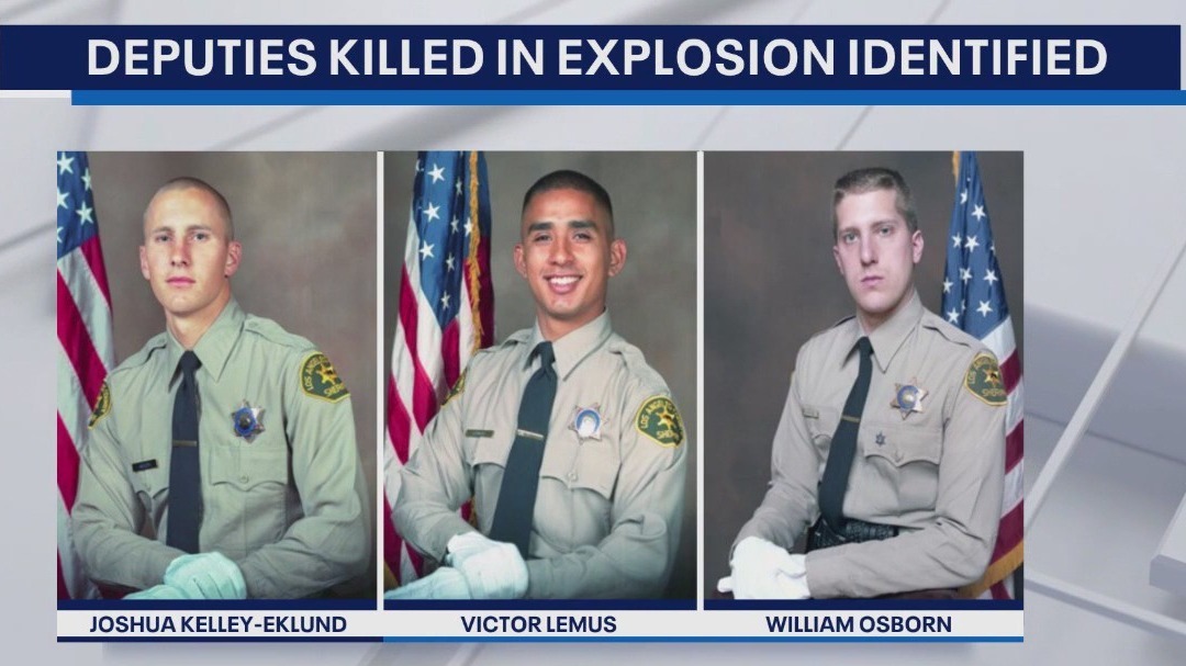 LASD deputies killed in explosion identified